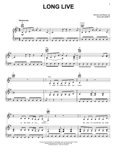 Long Live von Taylor Swift (Download) 