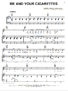 Me And Your Cigarettes von Miranda Lambert (Download) 