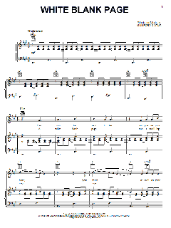 White Blank Page von Mumford & Sons (Download) 