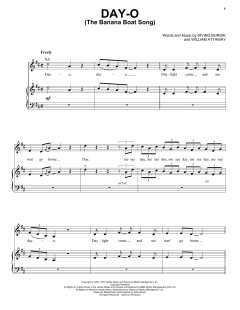 Day-O (The Banana Boat Song) von Harry Belafonte (Download) 