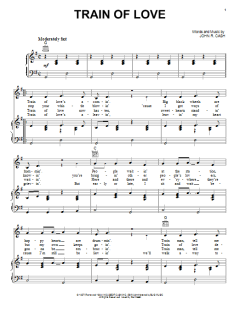 Train Of Love von Johnny Cash (Download) 