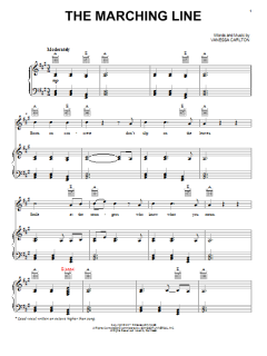 The Marching Line von Vanessa Carlton (Download) 