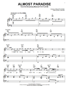 Almost Paradise von Eric Carmen (Download) 