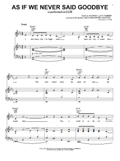 As If We Never Said Goodbye von Andrew Lloyd Webber (Download) 