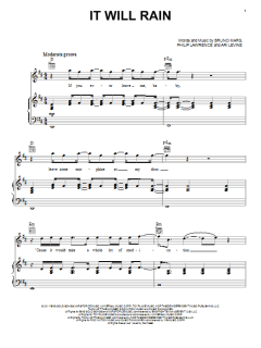 It Will Rain von Bruno Mars (Download) 