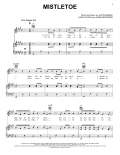 Mistletoe von Justin Bieber (Download) 