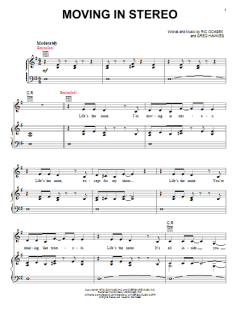 Moving In Stereo von Ric Ocasek (Download) 