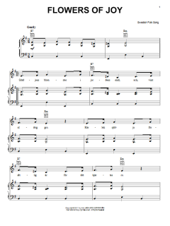 Flowers Of Joy von Swedish Folk Song (Download) 