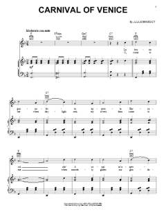 Carnival Of Venice von Julius Benedict (Download) 