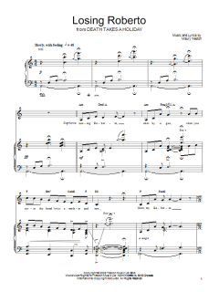 Losing Roberto von Maury Yeston (Download) 