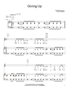 Giving Up von Ingrid Michaelson (Download) 