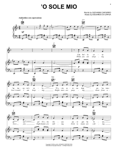 'O Sole Mio von Eduardo di Capua (Download) 
