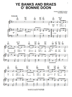 Ye Banks And Braes O' Bonnie Doon von Robert Burns (Download) 