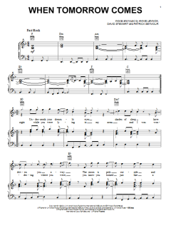 When Tomorrow Comes von Eurythmics (Download) 