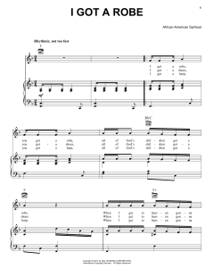 I Got A Robe von Traditional Spiritual (Download) 