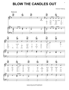 Blow The Candles Out von American Folksong (Download) 