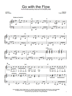Go With The Flow von Frank Wildhorn (Download) 