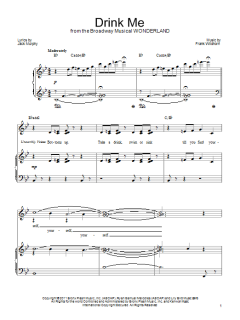 Drink Me von Frank Wildhorn (Download) 