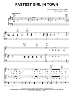 Fastest Girl In Town von Miranda Lambert (Download) 