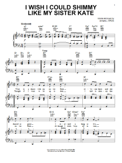 I Wish I Could Shimmy Like My Sister Kate von Armand J. Piron (Download) 