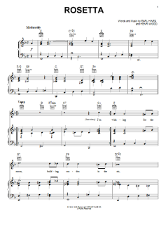 Rosetta von Earl Hines (Download) 