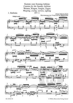Weinen, Klagen, Sorgen, Zagen (J.S. Bach) 