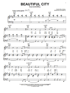 Beautiful City von Stephen Schwartz (Download) 