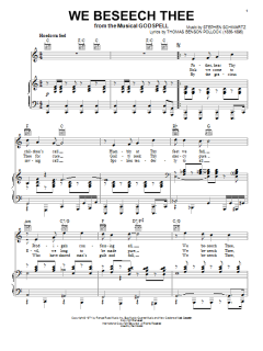We Beseech Thee von Stephen Schwartz (Download) 