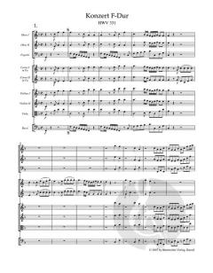 Konzert F-Dur HWV 331 von Georg Friedrich Händel (Download) 