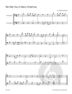 Christmas Hits For 2 Cellos im Alle Noten Shop kaufen