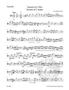 Sonate in C-Dur op. 40/1 von Jean-Baptiste Bréval (Download) 