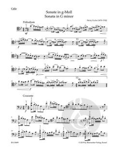 Sonate g-Moll von Henry Eccles 