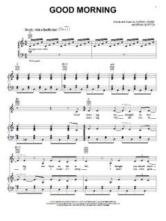 Good Morning von Norah Jones (Download) 
