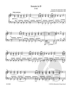 Sonate für Klavier B-Dur D 960 von Walburga Litschauer im Alle Noten Shop kaufen