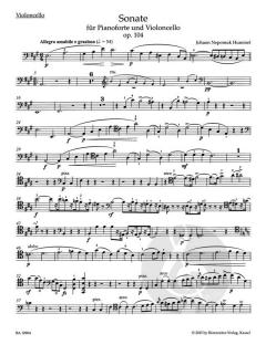 Sonate op. 104 von Johann Nepomuk Hummel (Download) 