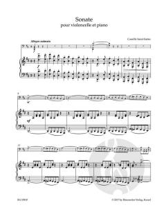 Sonate D-Dur - Unvollständig von Denis Herlin für Violoncello und Klavier - Erstausgabe im Alle Noten Shop kaufen