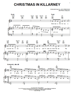 Christmas In Killarney von Frank Weldon (Download) 