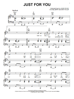 Just For You von Lionel Richie (Download) 
