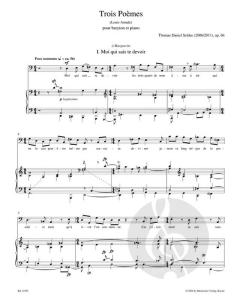 3 Peèmes op. 66 von Thomas Daniel Schlee 