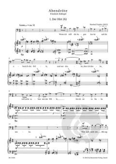 Abendröte von Manfred Trojahn (Download) 