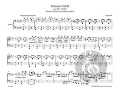 Fantasie f-Moll op. 103 D 940 von Franz Schubert 