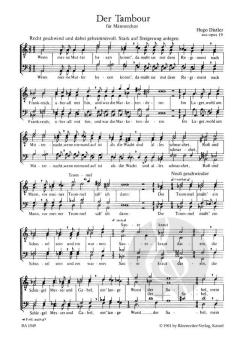 Der Tambour von Hugo Distler (Download) 
