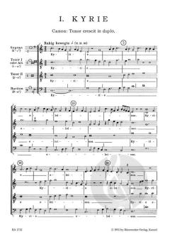 Missa super 'Se la face ay pale' von Guillaume Dufay (Download) 