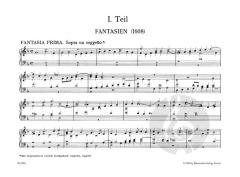 Orgel- und Klavierwerke Gesamtausgabe 1 von Girolamo Frescobaldi (Download) 