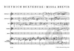 Missa brevis (Kyrie und Gloria) von Dietrich Buxtehude (Download) 