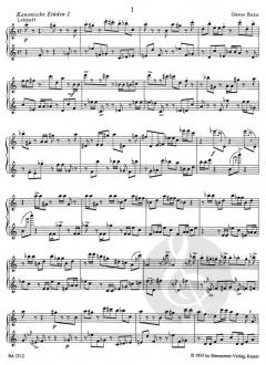 Kanonische Etüden von Günter Bialas (Download) 