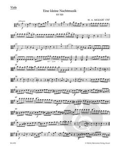 Eine kleine Nachtmusik KV 525 von Wolfgang Amadeus Mozart (Download) 