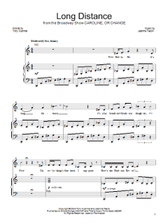 Long Distance von Jeanine Tesori (Download) 