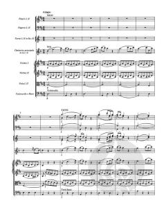 Konzert in A-Dur für Klarinette und Orchester KV 622 von Wolfgang Amadeus Mozart 