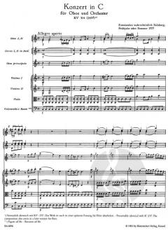 Konzert C-Dur KV 314 (285d) von Wolfgang Amadeus Mozart (Download) 